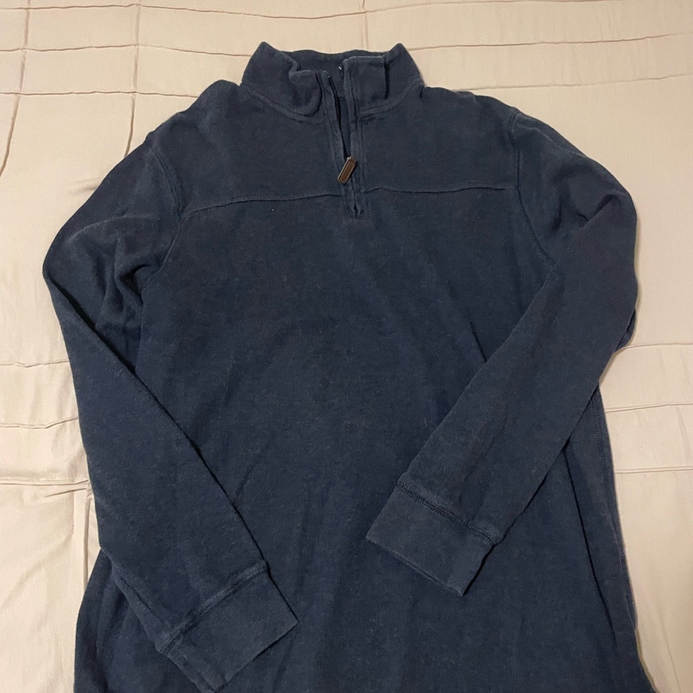 Old Gringo Dark Blue Zip-Up Sweater